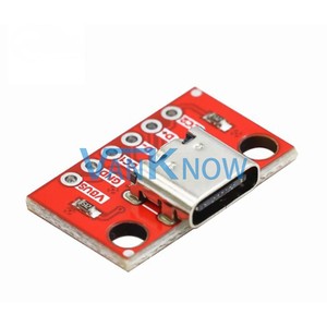 TYPE-C女性と女性のテストボードUSB3.1 16Pから2.54高電流アダプタモジュール - Product Image 1
