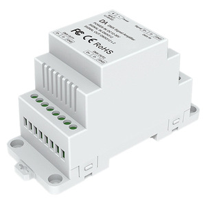 5 Jahre Garantie DA 4 Kanäle Din Rail DMX 512 RDM Signal Splitter PWM Konstant strom im Din Rail 2-Wege-DMX-Signalverstärker - Product Image 1