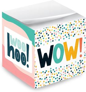 Mini Note Cube Sticky Note Memo Block con bonito diseño - Product Image 3