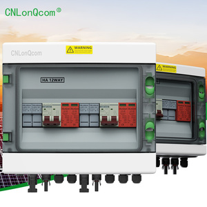 CNLonQcomDC500V太陽光発電グリッドオフグリッドシステム12 3 4 56弦IP65太陽光発電コンバイナーボックス - Product Image 1