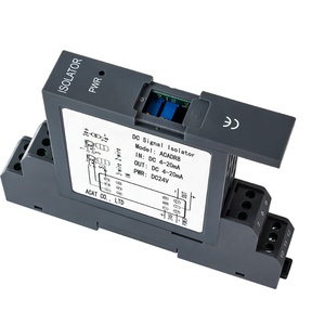 high accuracy 4-20ma <strong>input</strong> 0-10v <strong>output</strong> dc analog signal isolator transmitter 2 in 2 out signal isolator splitter converter - Product Image 2