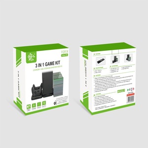 Çok fonksiyonlu Dock oyun denetleyicisi şarj cihazı Usb şarj istasyonu taban braketi disk Cd depolama rafı Xbox serisi X konsol - Product Image 6