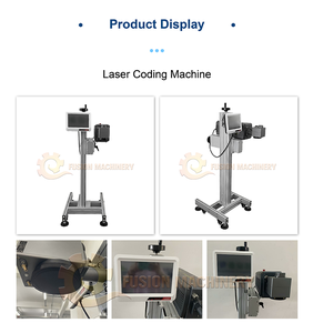 Macchina di codifica della data del Laser bottiglia di plastica stampante bottiglia Batch Coding stampatrice per la data di scadenza stampa bottiglia per bevande - Product Image 2