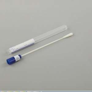 使い捨てDNA収集キット頬スワブ滅菌プラスチック標本収集輸送スワブチューブ付き - Product Image 4