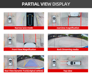 Wemaer AI Car Panorama Camera <strong>System</strong> With Night Vision Parking Backup <strong>Reverse</strong> 3D 360 Degree Image <strong>Sensor</strong> Car Reversing Aid - Product Image 4