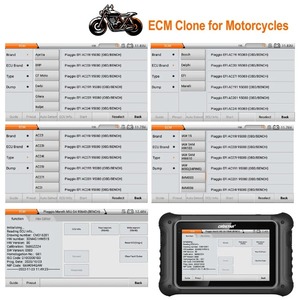 Araba ve motosiklet ECM/ <span class=keywords><strong>TCM</strong></span>/vücut ECU klonlama için OBD veya tezgah modu tek yazılım ile 2024 en çok satan OBDSTAR DC706 ECU aracı