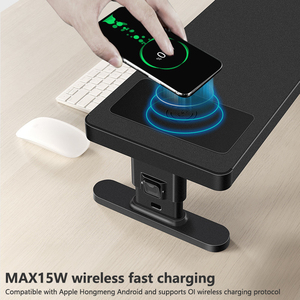 <strong>Computer</strong> <strong>Monitor</strong> Wireless Charging HUB <strong>Function</strong> Elevated Desktop Storage Bracket Office USB Elevated <strong>Monitor</strong> Bracket - Product Image 4