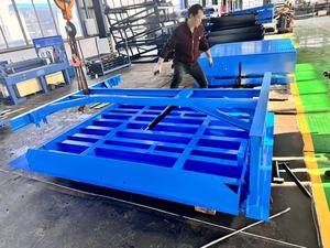 Nuevo nivelador de muelle manual mecánico de 6-15 toneladas nivelador de muelle para planta de fabricación para carga manual en venta