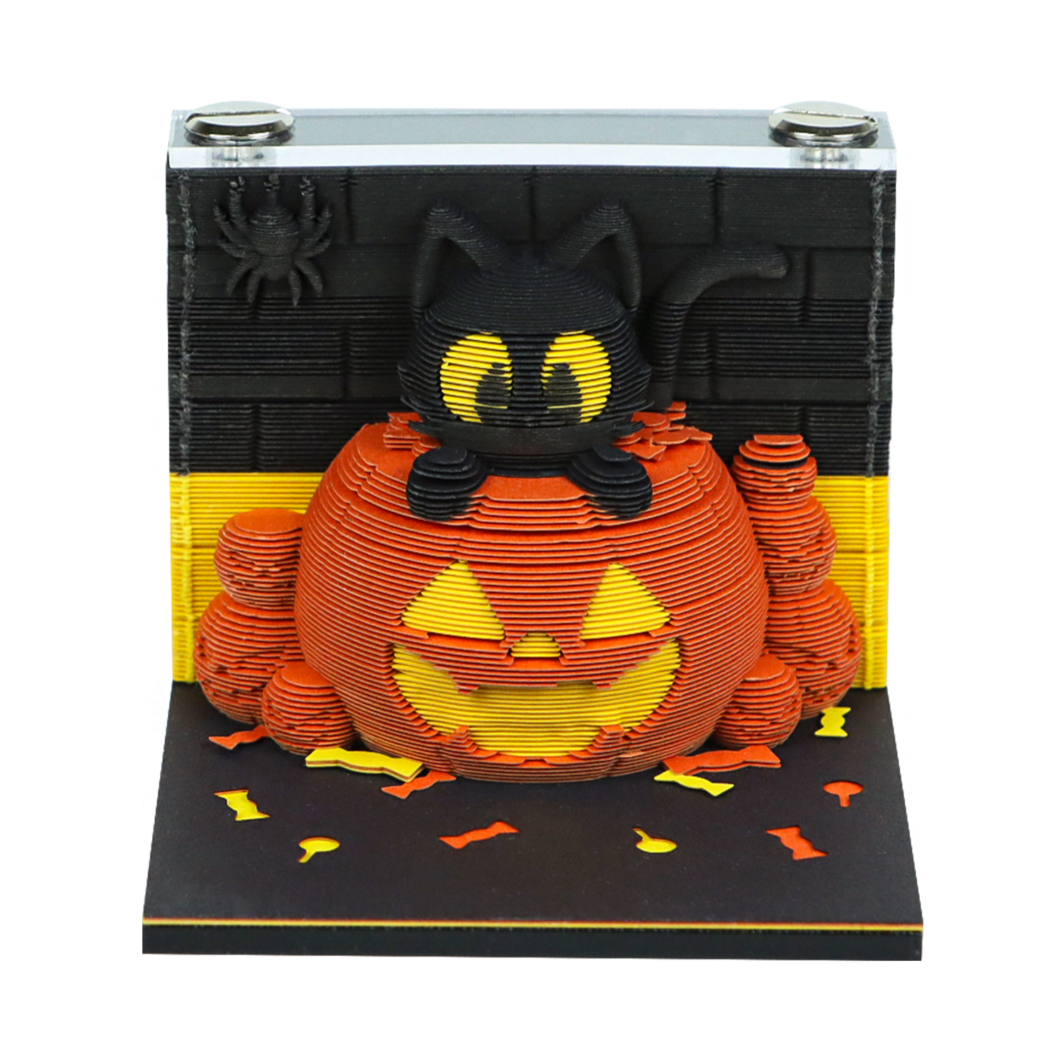 Gato Negro y Calabaza
