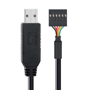 DTECH FTDI USB TTL seri 3.3V adaptörü kablosu 6 Pin 0.1 inç zift dişi soket başlığı UART IC FT232RL çip pencere 10 8 7 ı ı ı ı ı ı ı ı ı ı ı ı ı ı ı ı ı ı ı ı - Product Image 4