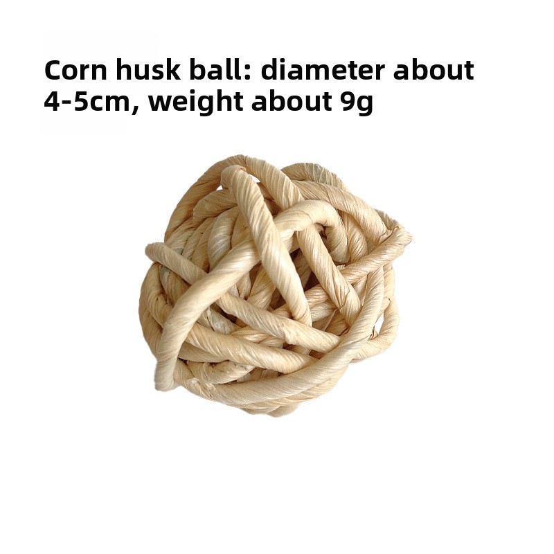 Boule de corde de maïs de 5 cm