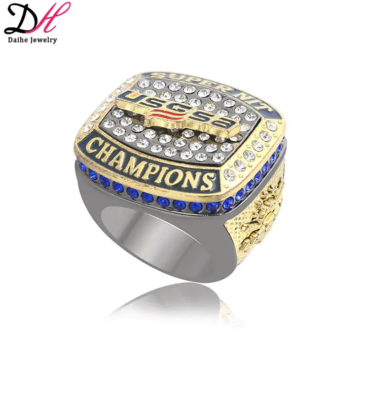 Red Sox-anillo personalizado para deportes, baloncesto, fútbol, fútbol, precio al por mayor, barato