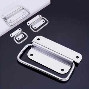 14cm trường hợp chuyến bay mùa xuân xử lý cho hộp pin lithium màu trắng hoặc màu đen có thể được tùy chỉnh flightcase phụ kiện các bộ phận thép sắt - Product Image 4