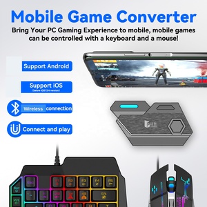 MIX SE Combo Controller di gioco tastiera Mouse adattatore motore di vibrazione funzione Android IOS Gameplay Mobile Gamepad - Product Image 3