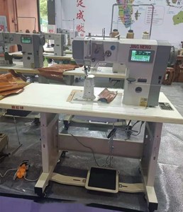 JN-2591BTF компьютер пост кровать обувная заготовка верха швейная машина с полностью шаговый система управления - Product Image 2