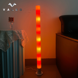 Led 360 derece zemin lambası RGBW APP uzaktan kumanda Modern İskandinav renkli lüks aydınlık ışık ev dekor için - Product Image 4