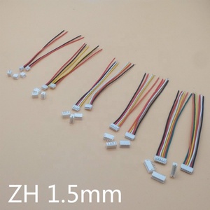 SH1.0 JST1.25 ZH1.5 PH2.0 XH2.54连接器母 + 公2/3/4/5/6/7/8/9/10p插头，带电缆10/20/30厘米 - Product Image 4