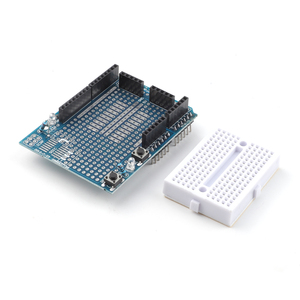 ProtoShield prototipale scheda di espansione compatibile con Arduino con Mini Breadboard per Uno R3 - Product Image 2