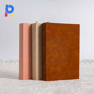 Wholesale Custom Printed Journal Books Leather Diary <strong>Notebook</strong> <strong>with</strong> Logo Saddle Stitching and Sewing Binding PP Cover Material - Product Image 3