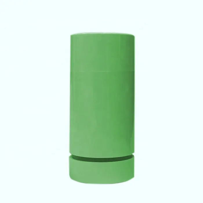 75g PP round Deodorant Bottle Colorful Plastic with Crown Cap for Personal Care Screen Printing Surface Handling