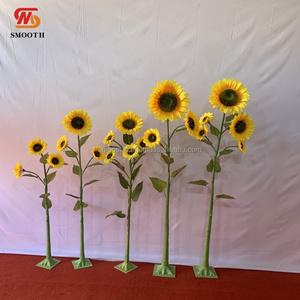 SMOOTH Wedding Decoration <strong>Tree</strong> Artificial Cherry Blossom <strong>Tree</strong> Yellow Sunflower <strong>Tree</strong> for Event Aisle Backdrop Decoration - Product Image 1