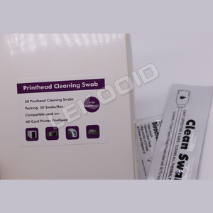 Evolis מדפסת A5003 headclean ניקוי ערכת עם IPA עצמי רווי אלכוהול קצף ספוגית