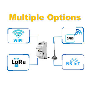 Modbus <strong>TCP</strong>/<strong>IP</strong> 3 Phase Multi <strong>Functional</strong> Din Rail RJ45 Energy Meter - Product Image 4