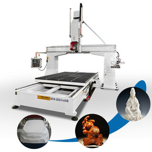 Torno profesional de alta calidad, controlador cnc, molino de gantería grande, cnc, 5 ejes, escultura de mecanizado - Product Image 2