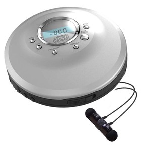 Reproductor de CD portátil Personal, reproductor de audio y música CD/MP3 con conector de auriculares de 3,5mm - Product Image 2