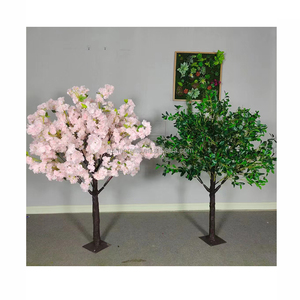 <strong>Real</strong> Looks Natural Artificial Small Table <strong>Trees</strong> Green Plant Fake Flower Wedding Decor Plastic Artificial Green Banyan <strong>Tree</strong> - Product Image 3