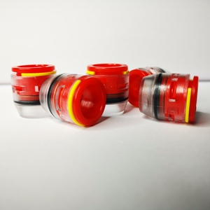 Conector de microconducto de HDPE de suministro de fábrica, tapas de extremo FPF de 10mm para Cable de fibra óptica de soplado de aire para redes FTTH 4G WIFI TCP