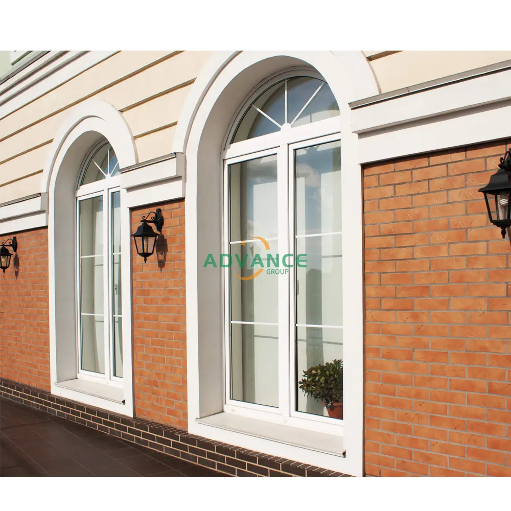 Anticipo UPVC finestre di alta qualità PVC porte e finestre profilo sezioni pieghevoli e scorrevoli finestre e porte