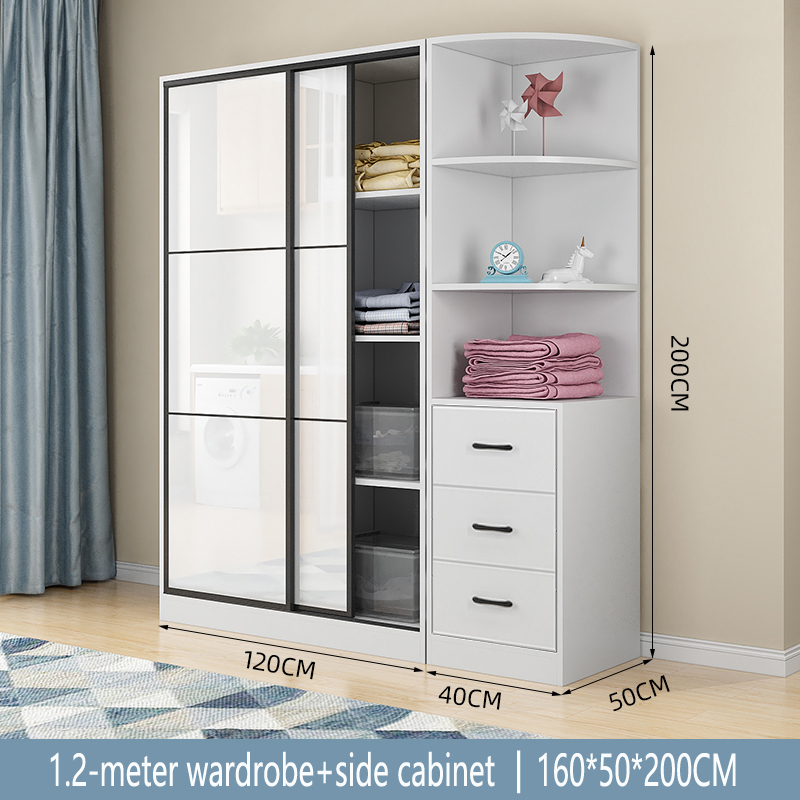 120*50*200H+Side cabinet
