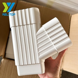 PVC傾斜T溝溝排水管ダウンパイプシステム傾斜Tヴィラホテル屋根排水 - Product Image 5