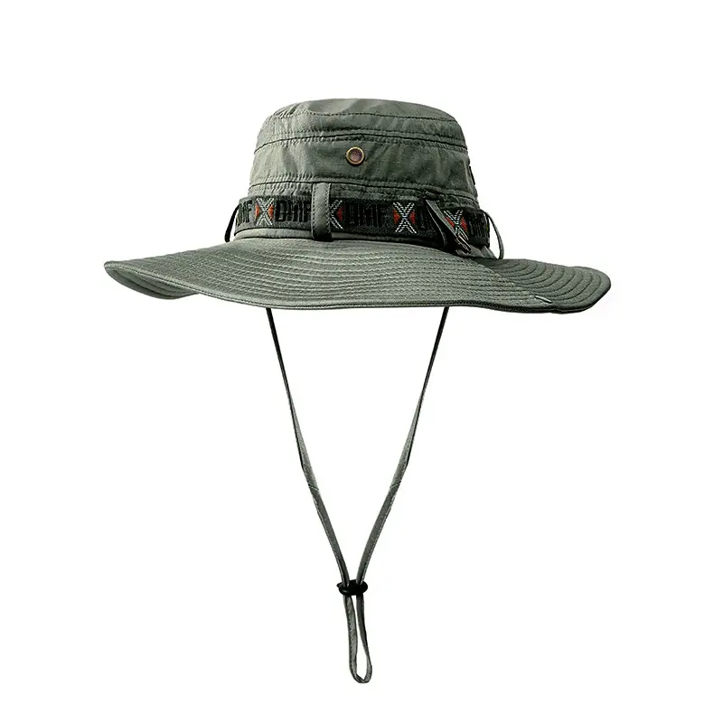 Camouflage Boonie Men Outdoor Sports Sun Bucket pesca escursionismo cappelli da caccia