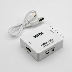 HDMI 3RCA dönüştürücü için Mini 1080P Video bölücüler ve dönüştürücüler için TV/PS3/DVD/VCR (Pal/NTSC) CVBS adaptörü ile - Product Image 4