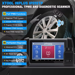 InPlus IP819TP para herramientas de diagnóstico de coches, escáner de programación TPMS y programador clave de codificación ECU con más de 31 servicios CANFD