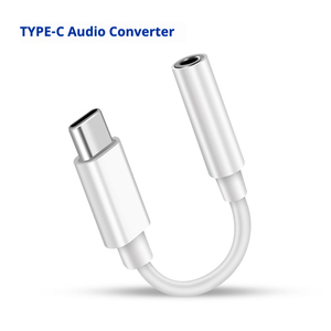 タイプC-3.5mmジャックイヤホンアダプターケーブルDACUSBCヘッドフォンジャックオーディオケーブルforGoogle huaweioneplus