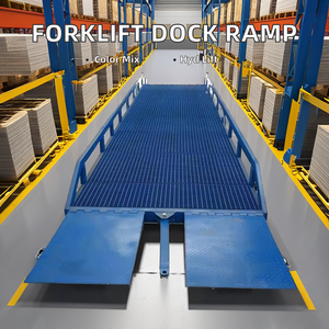 Hot Sale <strong>Fixed</strong> Container Unloading Ramp <strong>Loading</strong> <strong>Dock</strong> Leveler Ramp for Forklift - Product Image 6