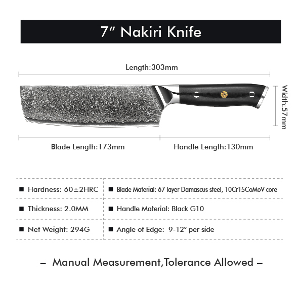 Coltello per verdure nero