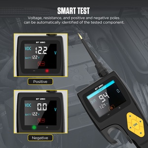 AUTOOL BT280 Auto circuito elettrico sonda di alimentazione Scanner automatico Tester del sistema elettrico PK pb100