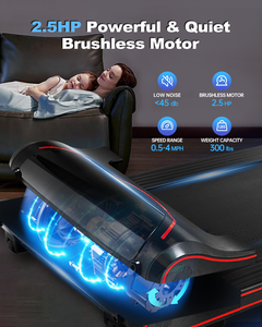 Lfly Brushless motore Walkingpad X5 Big Heart RGB Display a LED Auto inclinato a casa macchina da corsa per esercizi sotto la scrivania tapis roulant - Product Image 3