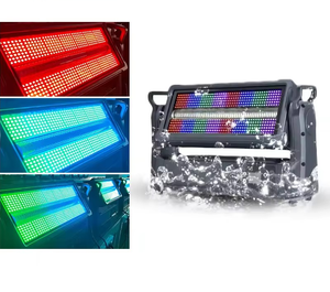 DMX512ไฟ LED กันน้ำขยับหัวได้, ไฟแฟลชควบคุมอุณหภูมิไฟ8ส่วนสำหรับดีเจคลับ - Product Image 2