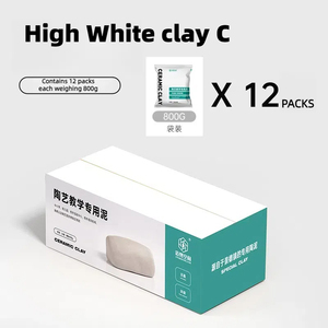 High Quality 9600g/box White Super Light <strong>Clay</strong> Modeling Porcelain <strong>Clay</strong> for DIY Handmade