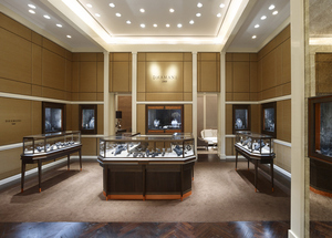 Fashion Jewelry <strong>Shop</strong> Interior Design Custom Made Jewelry Displays Cabinet Antique Wood Wall Jewelry Showroom Showcase