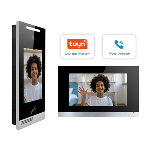 TUYA Android8インチインターホンスマートビデオドアホンTCP/IPヴィラアパートメントビデオインターホンシステム - Product Image 4