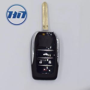 Camry için araba anahtarı kabuk 2007 2008 2009 2010 modifiye Avalon Corolla Matrix Rav4 venza'nın Flip Fob vaka - Product Image 2