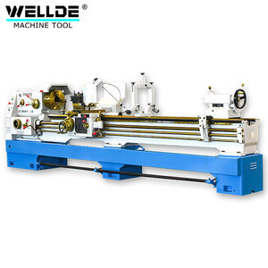 具有ce认证的大型主轴孔高精度CA6250C手动间隙车床 - Product Image 1