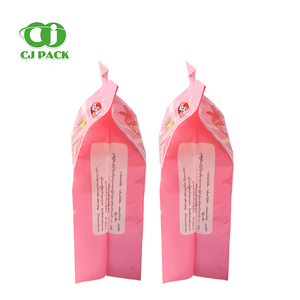 Logo ile toptan özel kare alt çanta CPP plastik yan köşebent gıda ambalaj poşeti kek ve lolipop için kullanım - Product Image 3