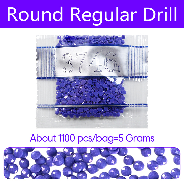 Round Regular Drill - Big Bag